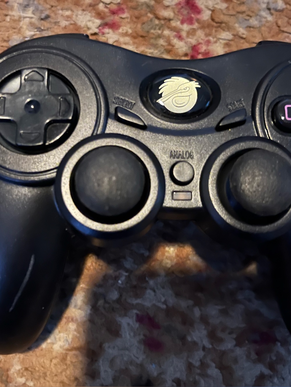 Vintage Mad Catz 2.4GHz Wireless Controller for Sony PlayStation 2 / PS1 (Black)
